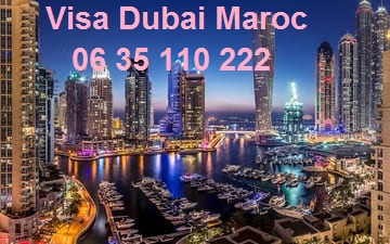 Visa Dubai Maroc Emirates